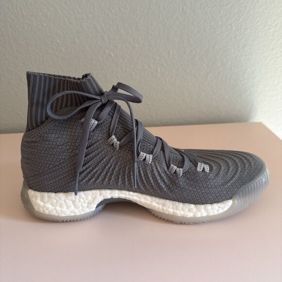 Adidas Crazy Explosive 2017 Primeknit \'Grey\' US Mens Size 8 Basketball Shoes main image 10